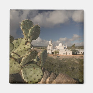 USA, Arizona, Tucson: Mission San Xavier del Bac 2 Magneet