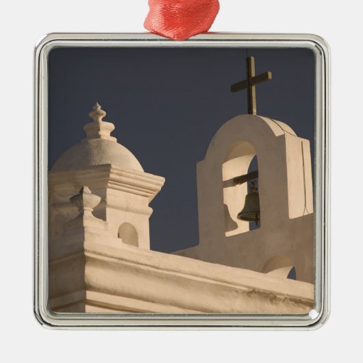 USA, Arizona, Tucson: Mission San Xavier del Bac Metalen Ornament (Voorkant)