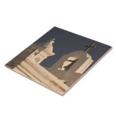 USA, Arizona, Tucson: Mission San Xavier del Bac Tegeltje (Zijkant)