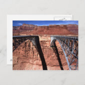 USA, Arizona, Uitzicht van Navajo Bridge in Grand Briefkaart (Voorkant / Achterkant)