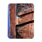 USA, Arizona, Uitzicht van Navajo Bridge in Grand Magneet (Verticaal)