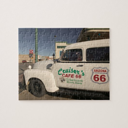 USA, Arizona, Williams: Cruisers Cafe 66 Old Legpuzzel (Horizontaal)