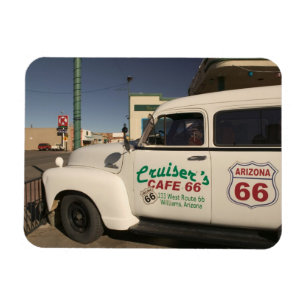USA, Arizona, Williams: Cruisers Cafe 66 Old Magneet
