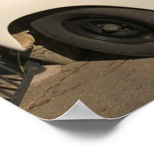 USA, Arizona, Williams: Cruisers Cafe 66 Old Poster (Hoek)