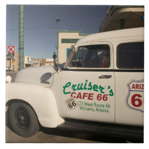 USA, Arizona, Williams: Cruisers Cafe 66 Old Tegeltje