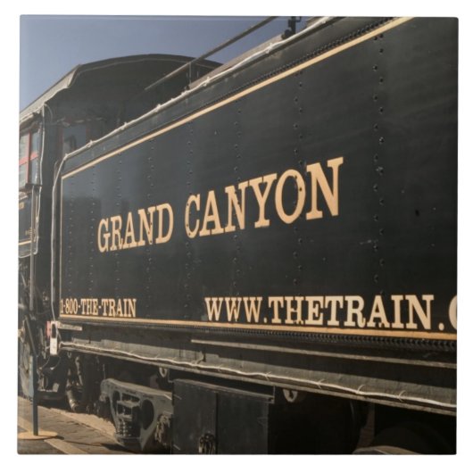 USA, Arizona, Williams: Grand Canyon Railroad Tegeltje (Voorkant)