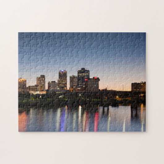 USA, Arkansas, Little Rock, City Skyline Legpuzzel (Horizontaal)