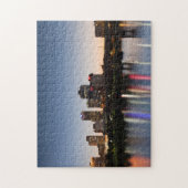 USA, Arkansas, Little Rock, City Skyline Legpuzzel (Verticaal)