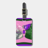 USA Art Print wijzigen Bagagelabel (Voorkant verticaal)