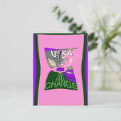 USA Art Print wijzigen Briefkaart (Staand voorkant)