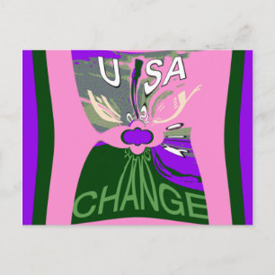 USA Art Print wijzigen Briefkaart