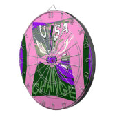 USA Art Print wijzigen Dartbord (Voorkant Rechts)