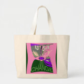 USA Art Print wijzigen Grote Tote Bag (Voorkant)