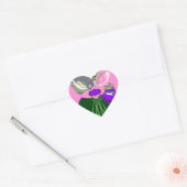 USA Art Print wijzigen Hart Sticker (Envelop)