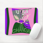 USA Art Print wijzigen Muismat (Met muis)