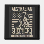 USA Aussie magneet (Voorkant)