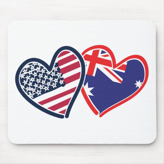 USA—Austrailia-Love Muismat (Voorkant)
