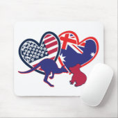 USA—Austrailia-Love-with-Animals Muismat (Met muis)