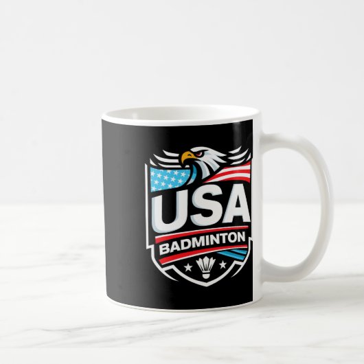 USA Badminton Koffiemok (Rechts)