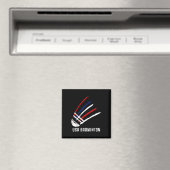 Usa Badminton Shuttle Rood Wit Blauw  Magneet (Insitu (Vaatwasser))