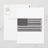 USA Barcode Briefkaart (Voorkant / Achterkant)