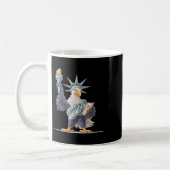  USA beeldkostuum voor patriottische kleding LO Koffiemok (Links)