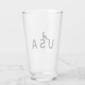 USA bergbeklimmen Glas (Achterkant)