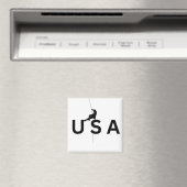 USA bergbeklimmen Magneet (Insitu (Vaatwasser))