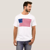 USA Betsy Ross Flag T-shirt (Voorkant volledig)