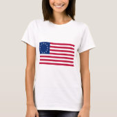 USA Betsy Ross Flag T-shirt (Voorkant)