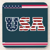 USA Beverage Coaster Bier Onderzetter (Voorkant)