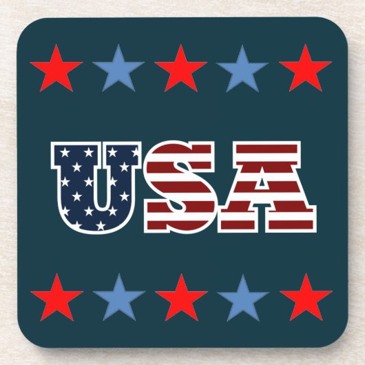 USA Beverage Coaster Bier Onderzetter (Voorkant)