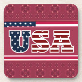 USA Beverage Coaster Bier Onderzetter (Voorkant)