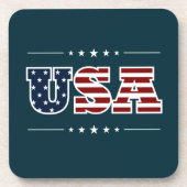 USA Beverage Coaster Bier Onderzetter (Voorkant)