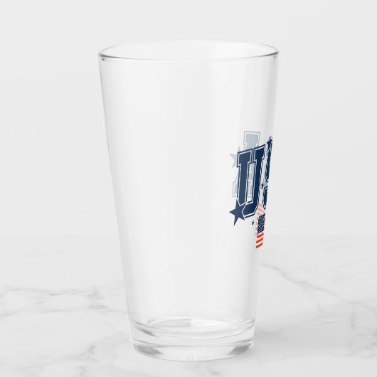 USA Bier Glas (Rechts)
