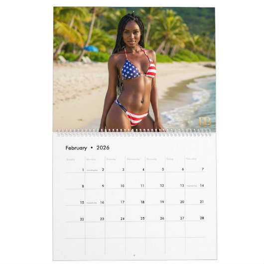 USA Bikini Kalender (Feb 2026)