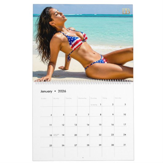 USA Bikini Kalender (Jan 2026)
