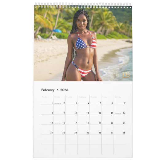 USA Bikini Kalender (Feb 2026)