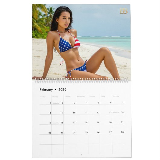 USA Bikini Kalender 3 (Feb 2026)