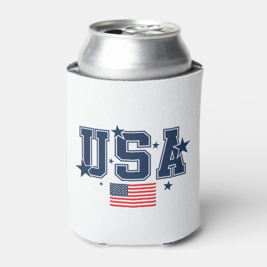 USA Blikkoeler Blikjeskoeler (Blikje Voorkant)