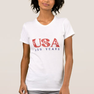 USA Bloem 250 Jaar T-shirt