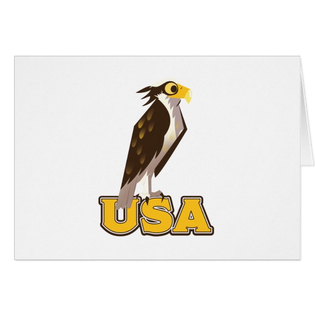 USA Bold Eagle (Voorkant Horizontaal)