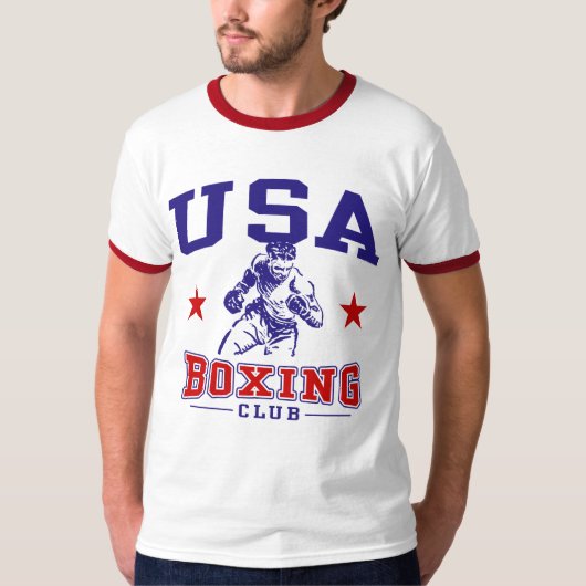 USA Boxing T-shirt (Voorkant)