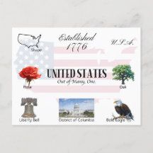 USA BRIEFKAART | Verenigde Staten