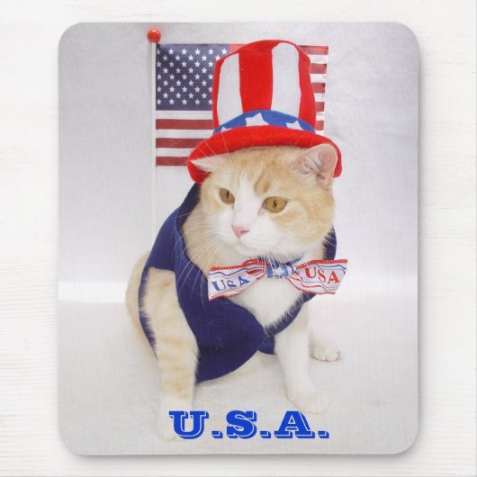 USA Bubba Mousepad Muismat (Voorkant)
