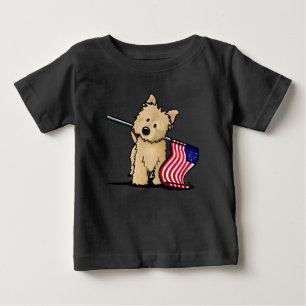 USA Cairn Dog Baby T-Shirt