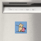 USA Cairn Terrier Magnet (Insitu (Vaatwasser))
