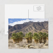 USA, California, Anza-Borrego Desert State Park. Briefkaart (Voorkant / Achterkant)