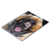 USA, California. Beeltenis: Leonberger Sitting Notitieboek (Linkerzijde)