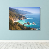 USA, California. California Coast, Big Sur Canvas Afdruk (Insitu (Houten vloer))